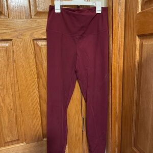 90 Degree By Reflex Burgundy Activewear